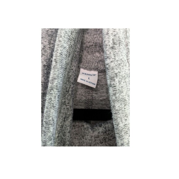 Old Navy Gray Large Funnel-Neck Sweater Long Sleeves Oversized Extra Long Large - Picture 2 of 3